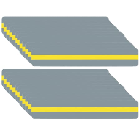 Ashley Productions Sentence Strip Reading Guide, 1.25in x 7.25in, Yellow, PK24 10800